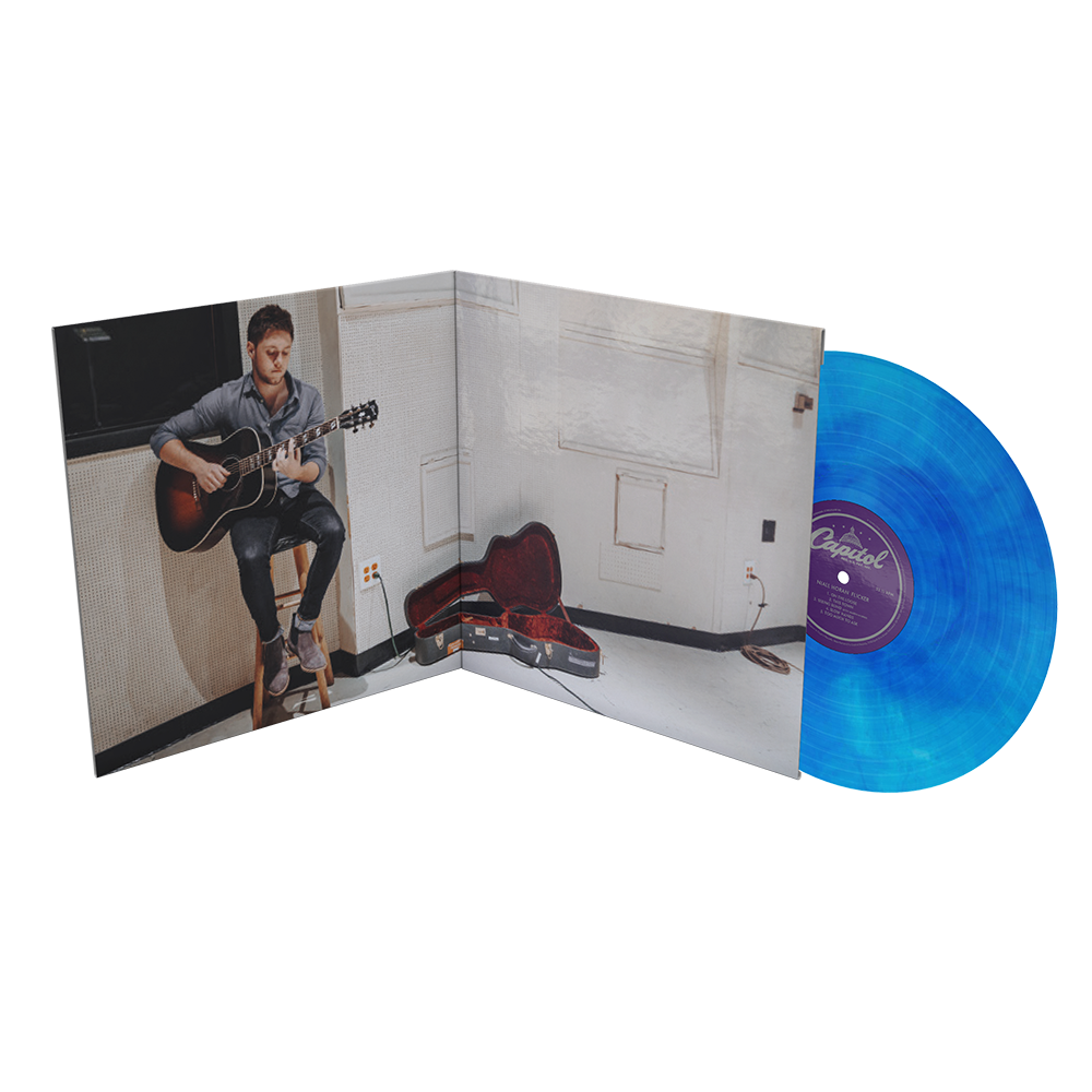 Flicker - Blue Eyed Swirl Vinyl Inside