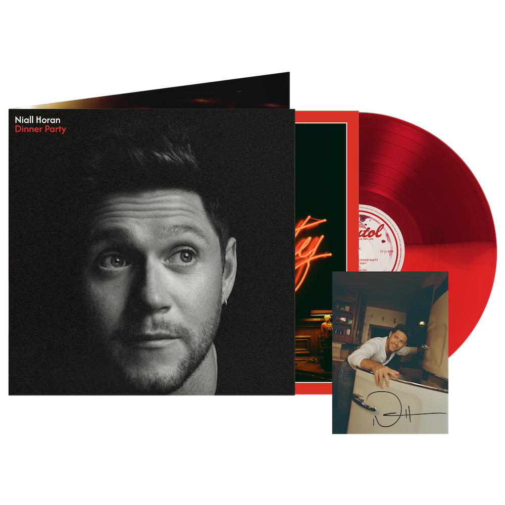 Dinner Party - Red Booth Edition Vinyl + Signed Art Card Cover
