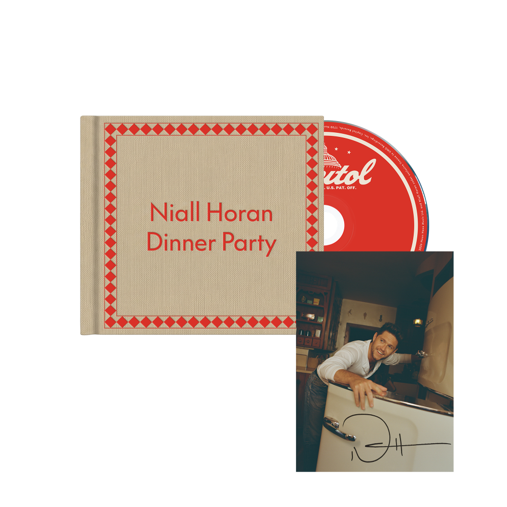 Dinner Party - Hardcover Book CD + Signed Art Card | Niall Horan Dinner Party - Hardcover Book CD + Signed Art Card | Niall Horan