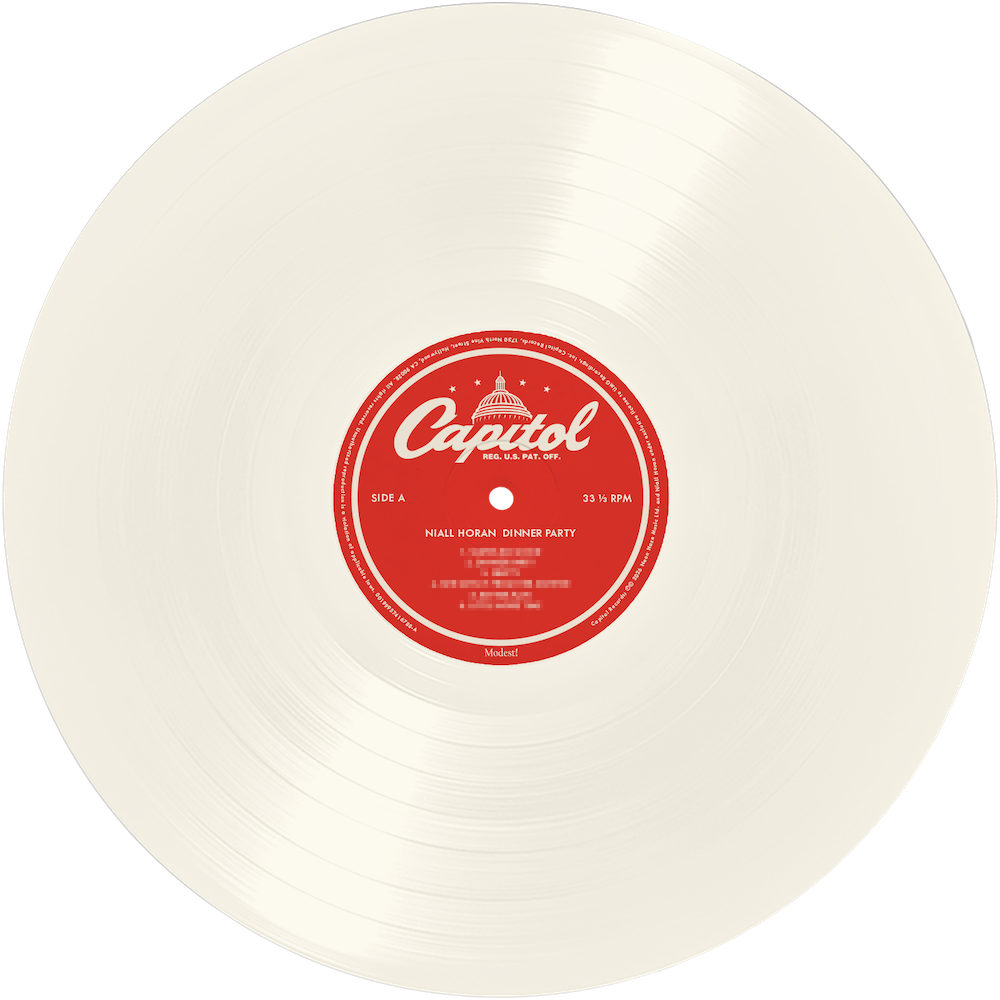 Dinner Party - Porcelain Vinyl Disc