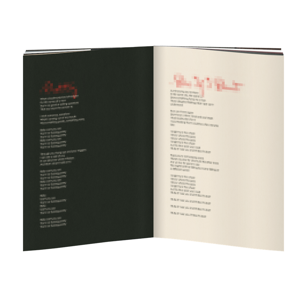 Dinner Party - Red Booth Edition Vinyl Zine